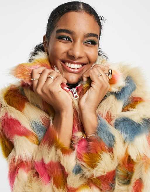 French Connection Faux Fur Jacket – The Fashion Parade Ltd