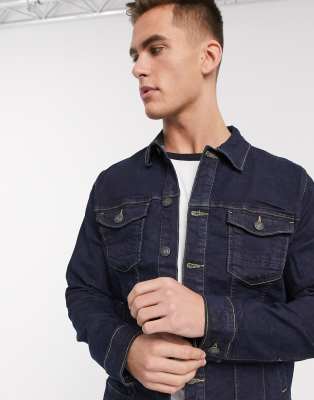 french connection denim jacket mens