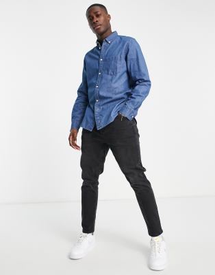 french connection denim shirt