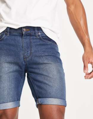 french connection denim shorts