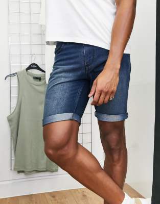 french connection denim shorts