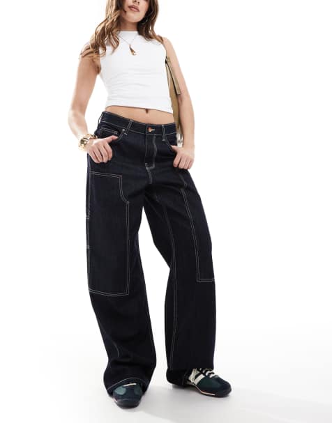 French Connection Denver relaxed carpenter jeans in indigo - view 1