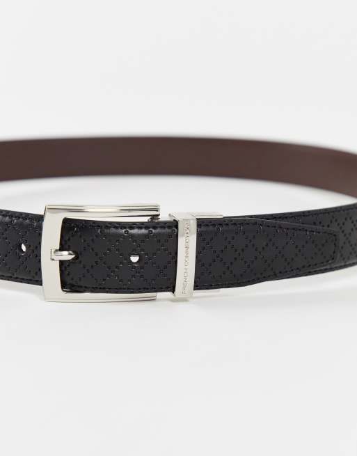 Embossed LV Reversible Belt