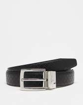 River Island reversible belt in navy | ASOS