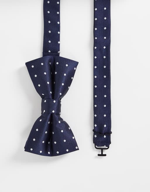 French Connection dotted bow tie