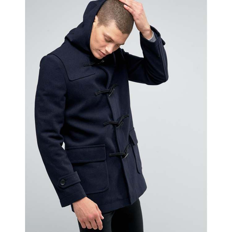 Jack and jones duffle hot sale coat