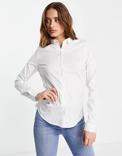 French Connection - Eastside - Overhemd van katoen in wit