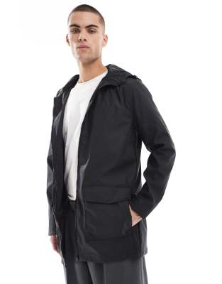 French Connection - Eleganter, wasserabweisender Trenchcoat in Schwarz