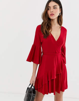 french connection ellette wrap dress