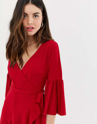 french connection ellette wrap dress