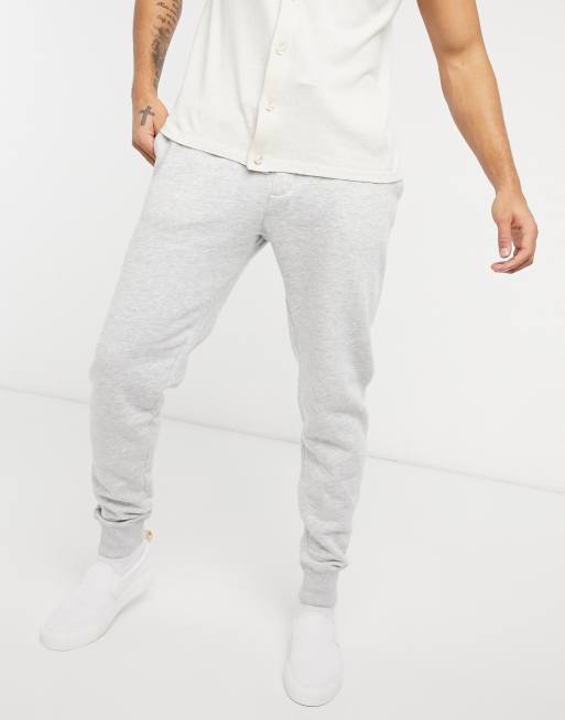 French Connection - Essentials - Mix and match - Joggingbukser i grå i slim fit