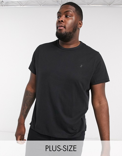 French Connection Essentials Plus t-shirt in black