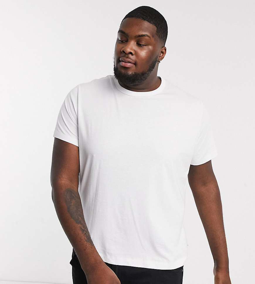 French Connection Essentials Plus t-shirt in white