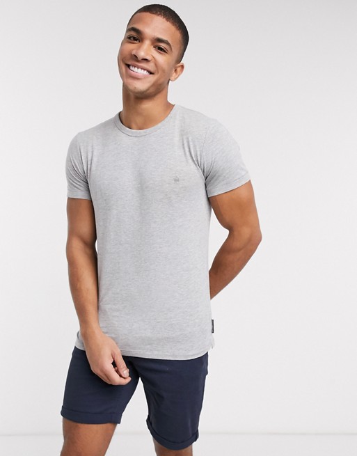 French Connection Essentials t-shirt in grey