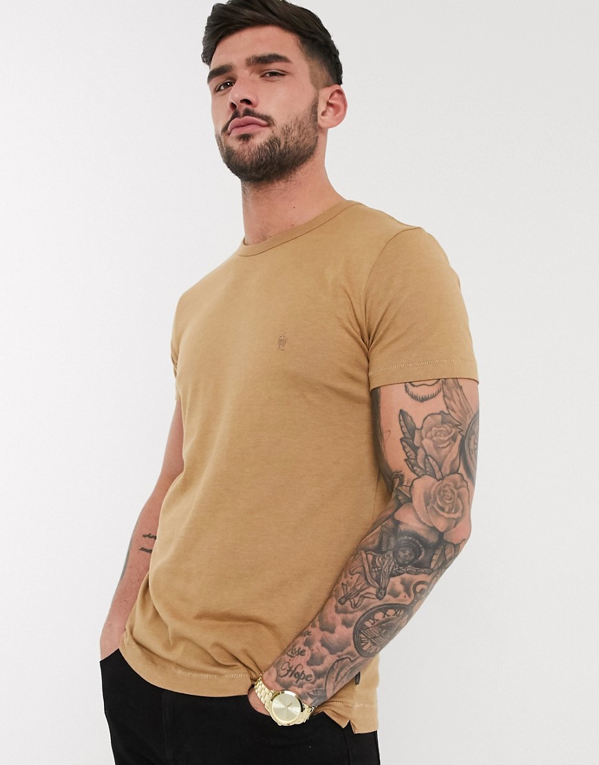 French Connection Essentials - T-shirt-Marrone