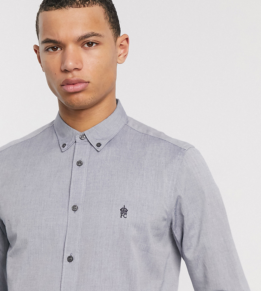 French Connection Essentials Tall oxford shirt in blue