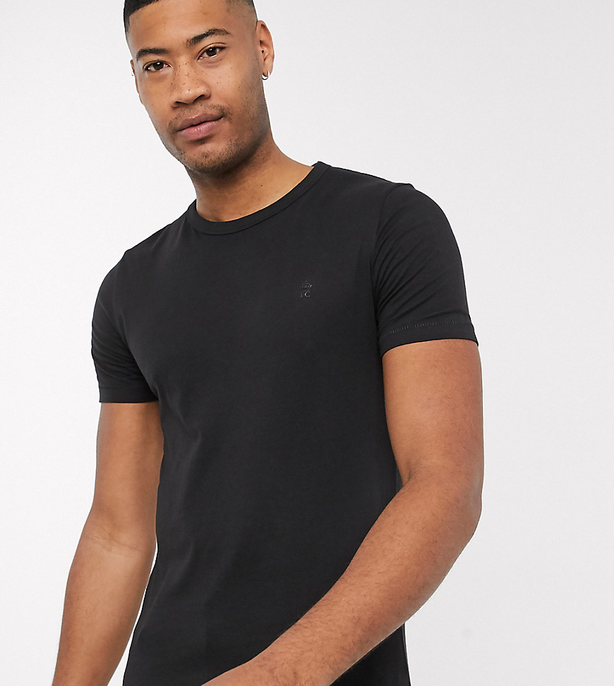 French Connection - Essentials Tall - T-shirt in zwart