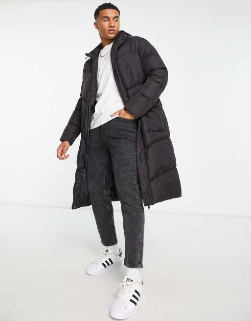 Longline best sale parka mens