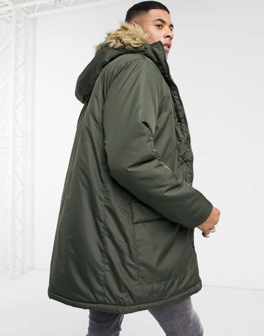 French connection hot sale parka coat