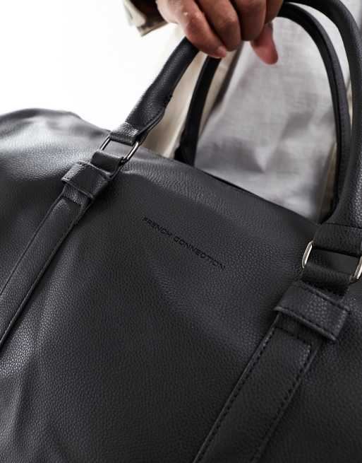 Mens black best sale holdall bag