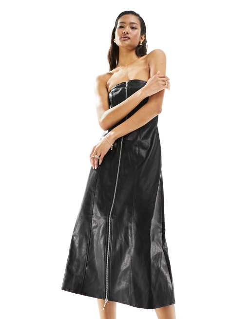 gap strapless black dress - Gem