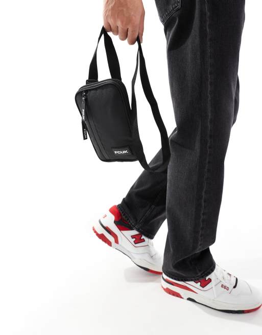 French Connection FCUK crossbody bag in black, 2 of 4