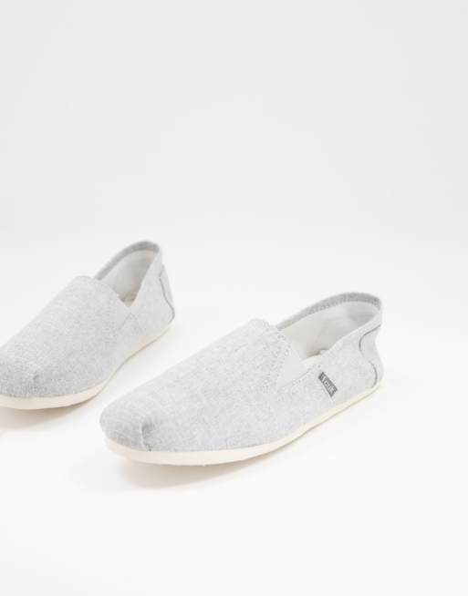 French Connection – FCUK – Espadrilles in hellem Kalkgrau