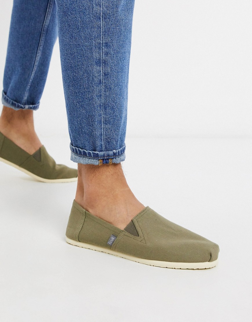 French Connection - FCUK - Espadrilles-Verde