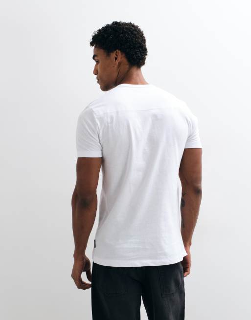 French Connection FCUK Jeans-Grafik-T-Shirt in Weiß, 5 von 5