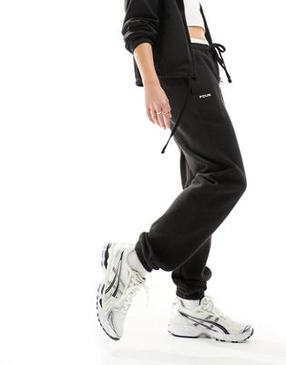 French Connection FCUK jogger co-ord in black