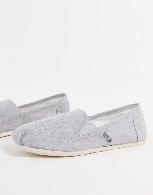 French Connection – FCUK – Ljusgrå espadriller