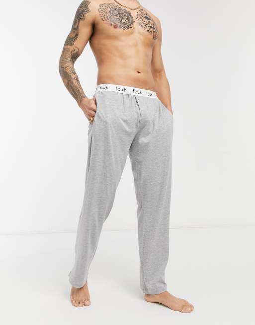 French Connection FCUK lounge pants in gray ASOS