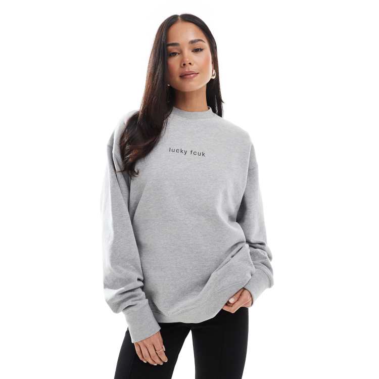 CLOUD SOFT FLEECE CREW NECK SWEATSHIRT | Lucky Brand Lucky Brand トレーナーPullover Fleece Crew Neck Sweatshirt, Soft &amp;