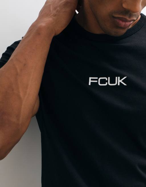 French Connection FCUK T-shirt w kolorze czarnym, 4 z 5