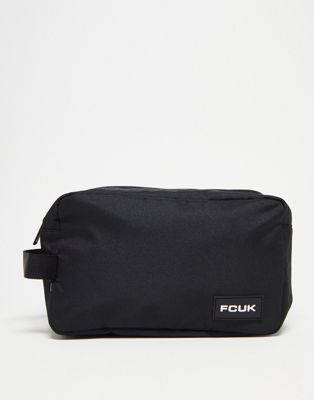 French Connection FCUK washbag in black - ASOS Price Checker