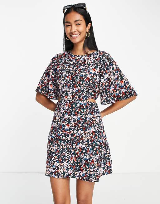 french connection floral mini dress French Connection Alissa Christine Mini Dress