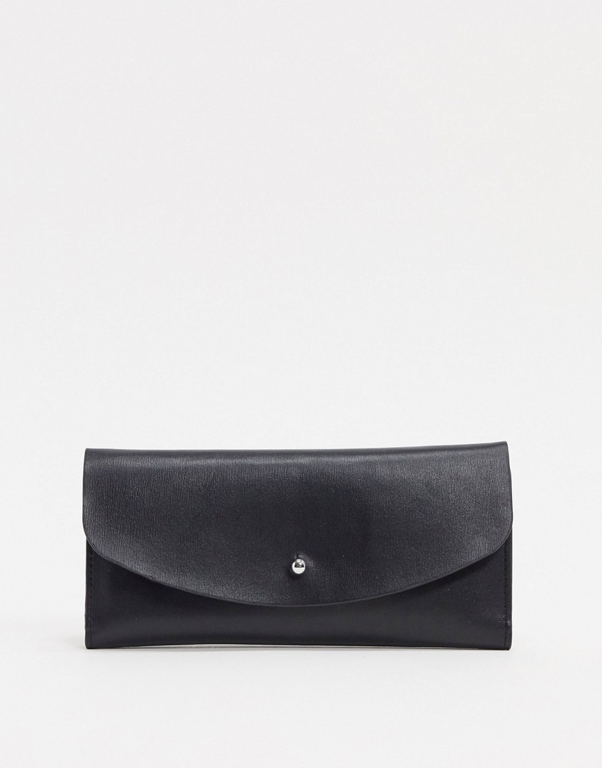 French Connection foldover purse-Black