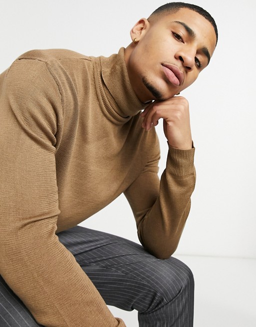 French Connection formal knitted roll neck jumper