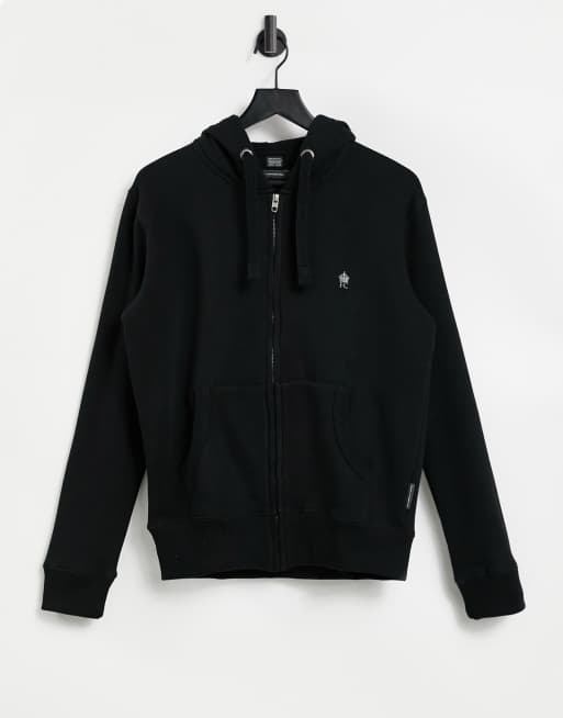 French connection store hoodie zip through