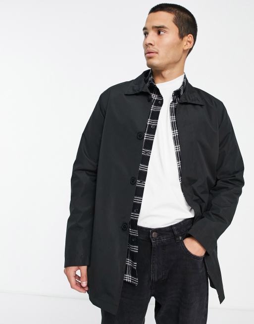 French connection cheap black coat