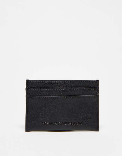 French connection gift set wallet and cardholder in black | ASOS