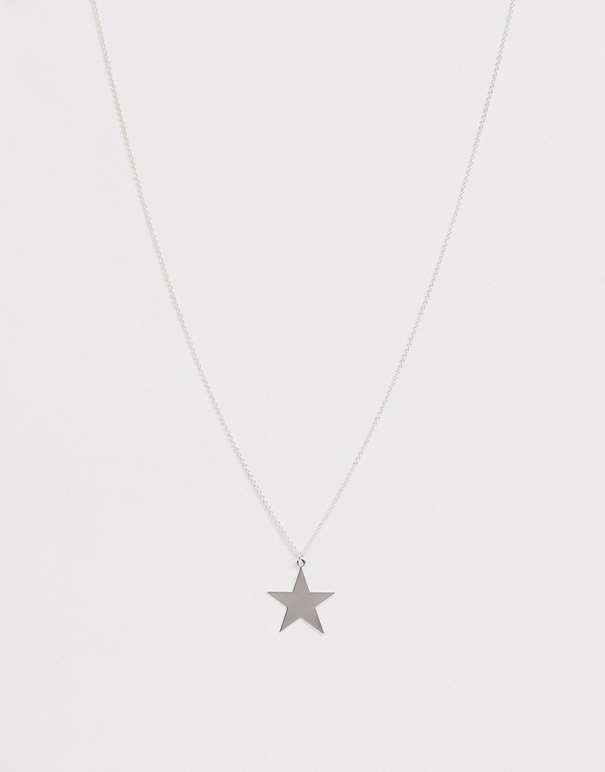French Connection – Halsband med liten stjärna-Silver