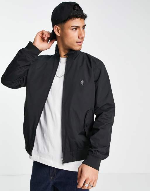 French Connection harrington jacket in black | ASOS