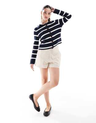 FRENCH CONNECTION HEAVYWEIGHT BUTTON UP CARDIGAN 