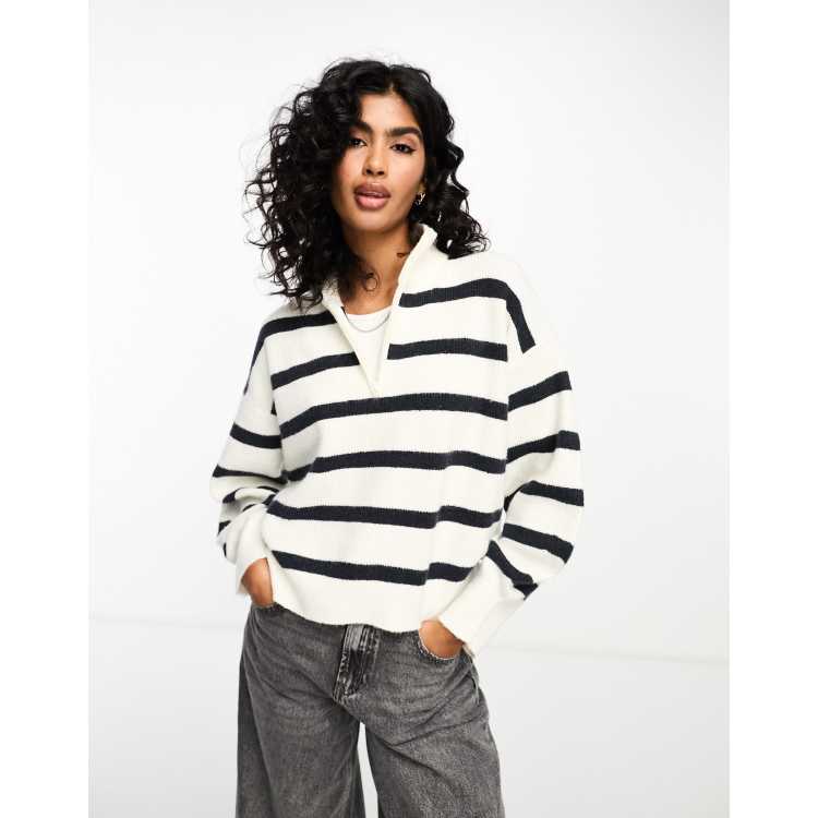 French connection white outlet sweater