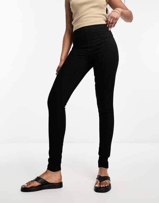 High waist stretch clearance jeggings