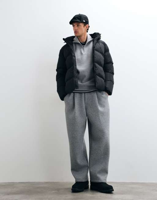 French Connection hooded puffer jacket in black, 5 of 5