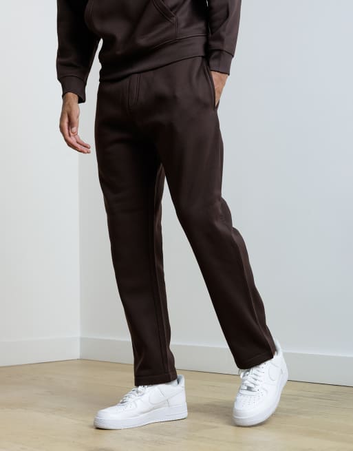 French Connection Hoody and jogger tracksuit co-ord in chocolate, 4 of 4