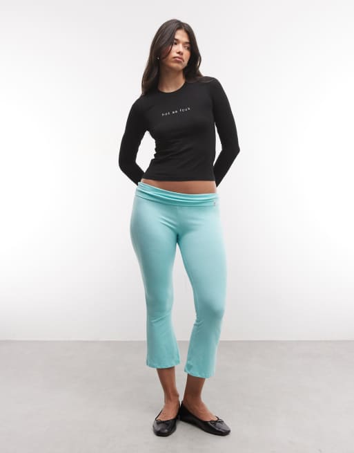 French Connection Hot as FCUK long sleeve baby tee in black, 3 of 4