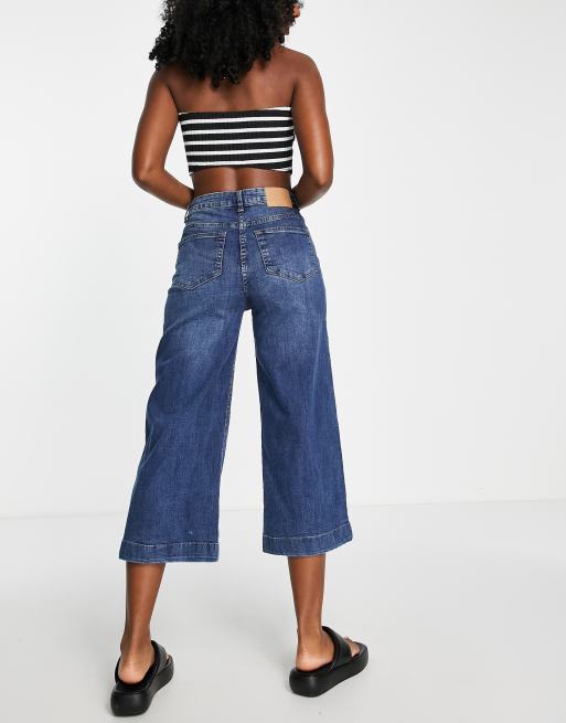 JUPE COURTE DROITE EN COTON FAOW - AMERICAN VINTAGE pour FEMME